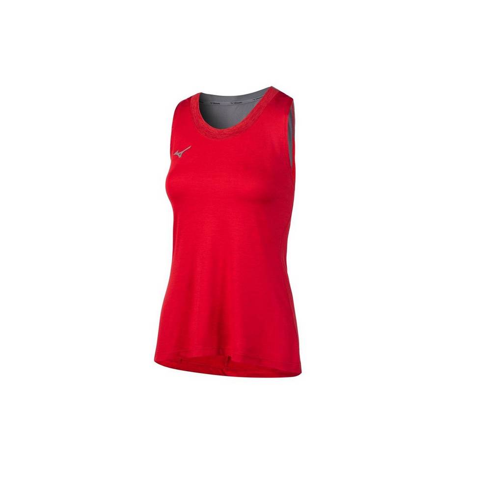 Womens Mizuno Alpha Tank Top Red Philippines (YREPZF470)